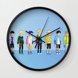 GOT7 8-bit Just Right Wall Clock