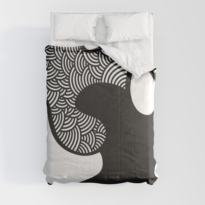 Abstract arch pattern 7 Comforter