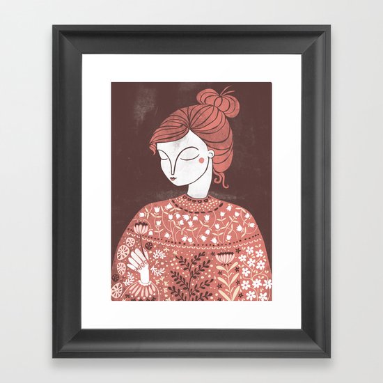 The Botanist Framed Art Print