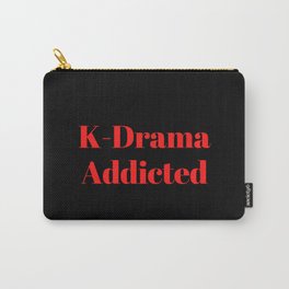 K-Drama Addicted, Kdrama, Korean Drama, Kdrama Lover, Red Carry-All Pouch | Koreanshow, Kdramaaddicted, Squidgame, Addicted, Southkoreafan, Korean, Kdramalover, Korea, Kdramaaddict, Dramafever 