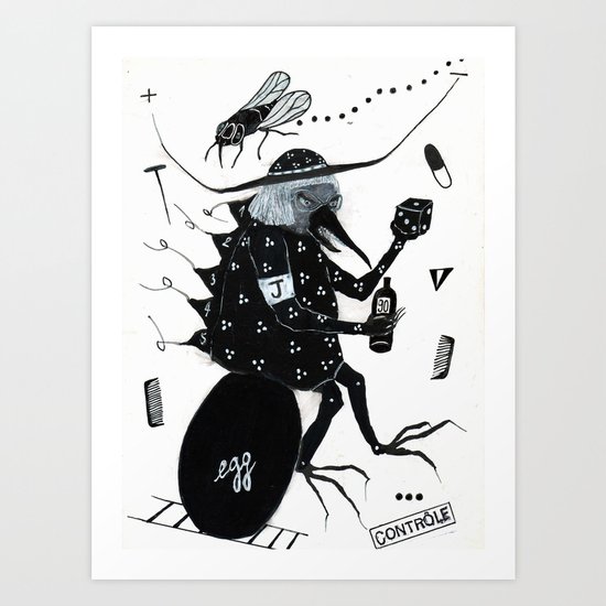 L'Oeuf de Jacques Art Print