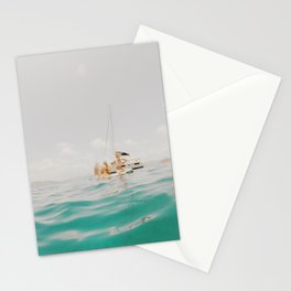 Turquoise Water  Stationery Cards