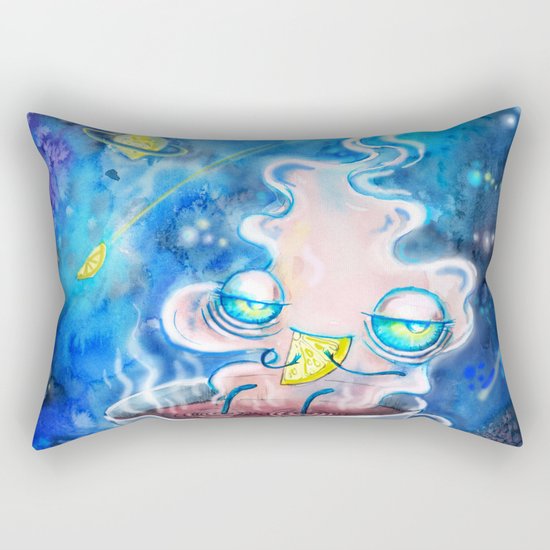 tea and the lemon universe Rectangular Pillow