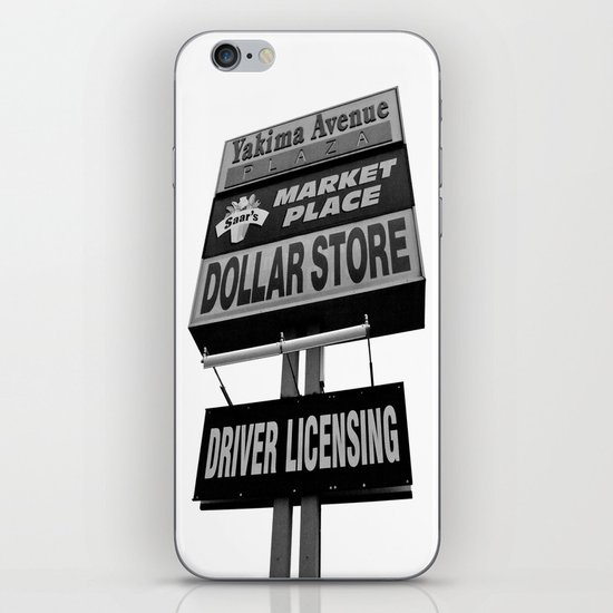 Yakima Ave. Plaza iPhone & iPod Skin