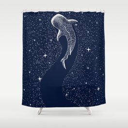 Star Eater Shower Curtain