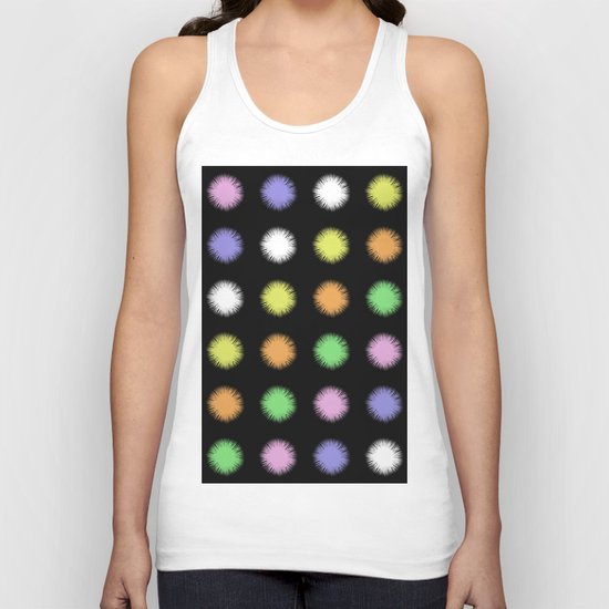 Rainbow Fuzz Unisex Tank Top
