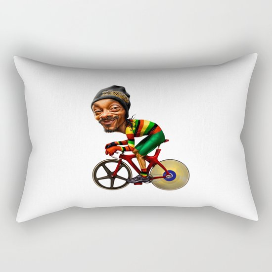 Get high & make golden music Rectangular Pillow
