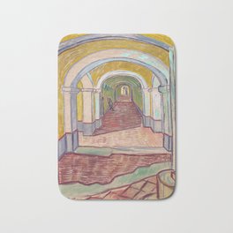 Vincent Van Gogh - Corridor in the Asylum Bath Mat