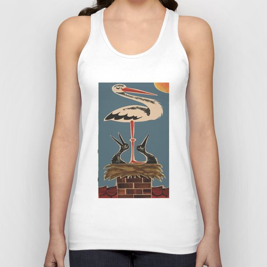 Stork Longshanks Unisex Tank Top