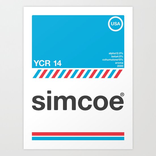 simcoe single hop Art Print