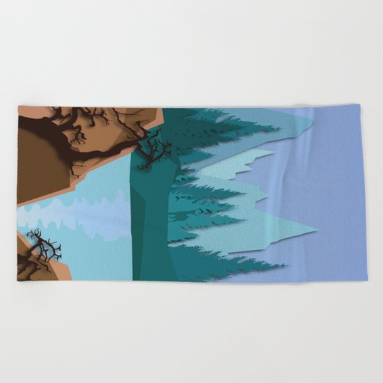 My Nature Collection No. 38 Beach Towel