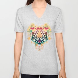 Tiger 2 V Neck T Shirt