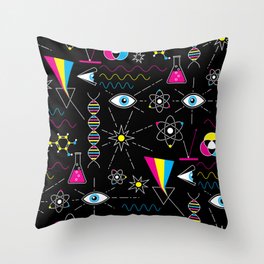Science of Color Throw Pillow