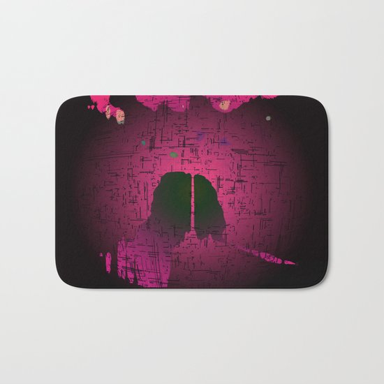 Planetary Mood 6 / Two Inside Doors Bath Mat