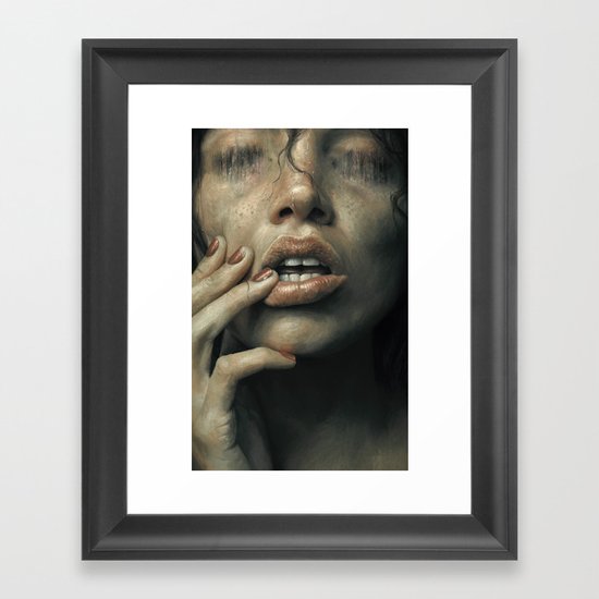 Eaten Framed Art Print