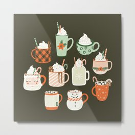 Christmas Cocoa Metal Print