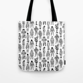 Astronauts and Flight Suits Tote Bag