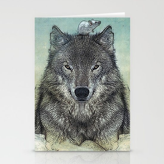 force and tiny Stationery Cards