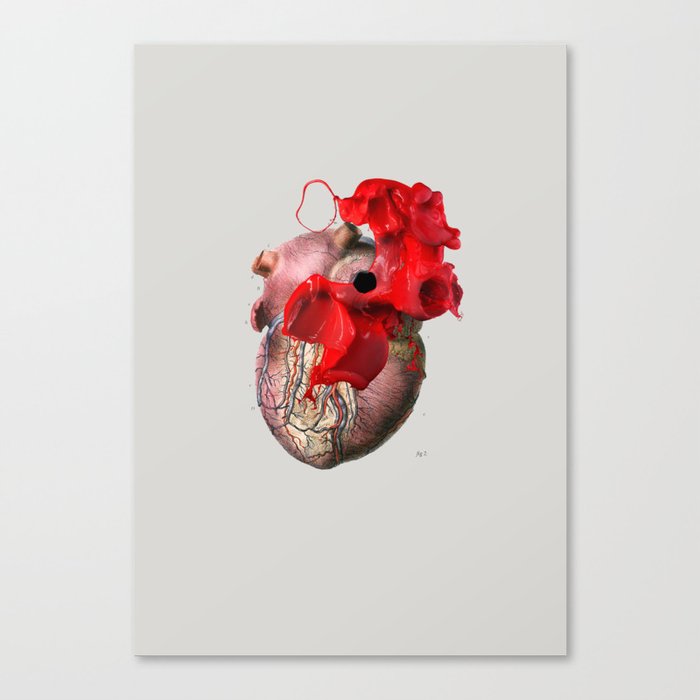 Broken Heart - Fig. 2 Canvas Print