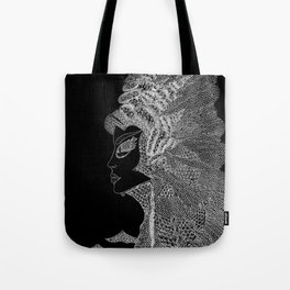The mistress of the seas. Female. Graphics.  Tote Bag