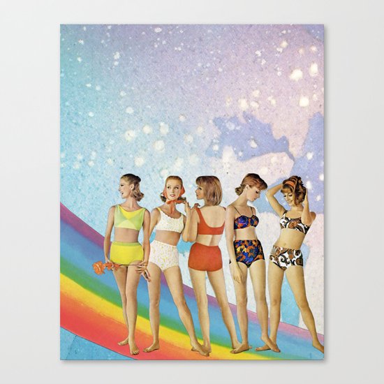 Bifrost Bikinis Canvas Print