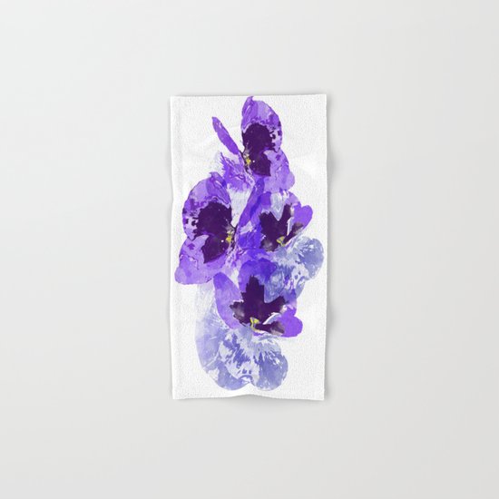 Blue velvet Hand & Bath Towel