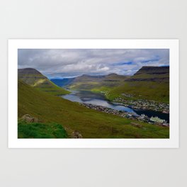 Klaksvik - Faroe Islands Art Print