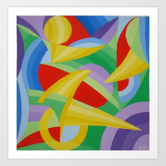 Sonrisa Art Print