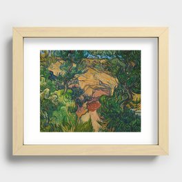 Entrance to a Quarry, 1889 by Vincent van Gogh Recessed Framed Print