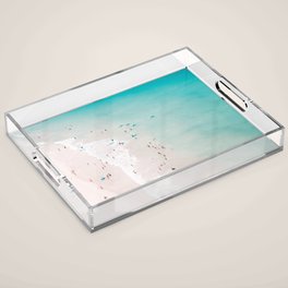 beach - summer love II Acrylic Tray
