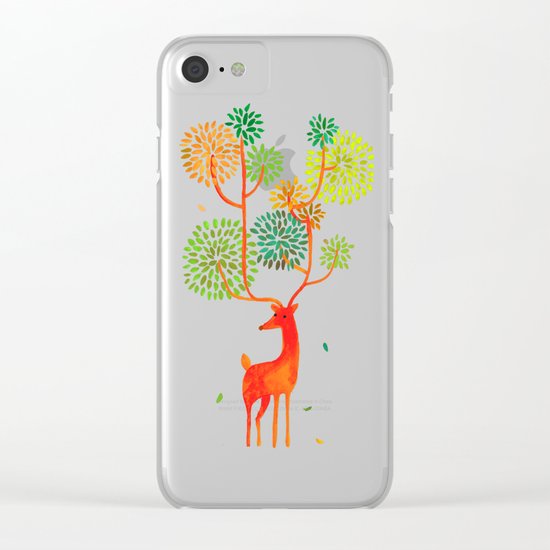 For the tree is the forest Clear iPhone Case