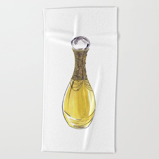 J'adore L'or Beach Towel
