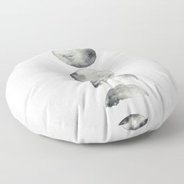 moon phases Floor Pillow