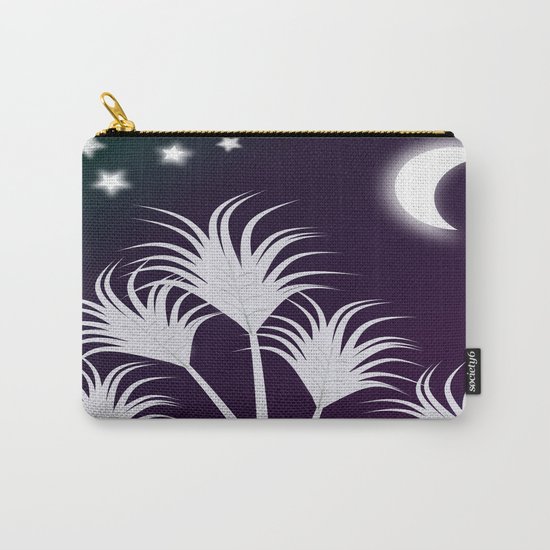 Palms at Night Carry-All Pouch