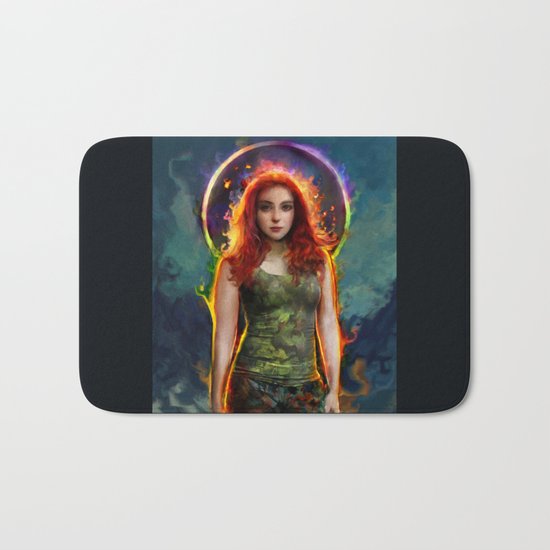 poison ivy Bath Mat
