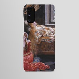 The Sleeping Beauty medieval art Android Case