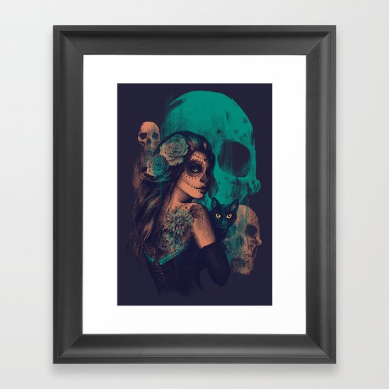 UNTIL THE VERY END Framed Art Print