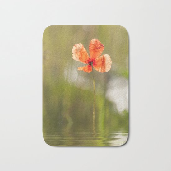 Swimming Poppyblossom Poppy Poppies Bath Mat