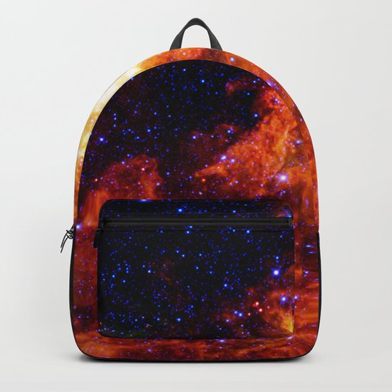 Fiery gAlAXy Indigo Stars Backpack
