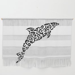 Dolphin in shapes Wall Hanging