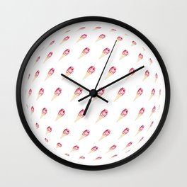Just Jack Heart Pattern Wall Clock
