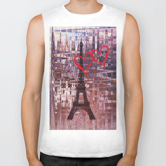 Evening in Paris Biker Tank