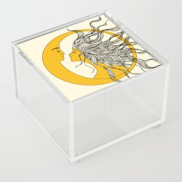 Sun and Moon Acrylic Box