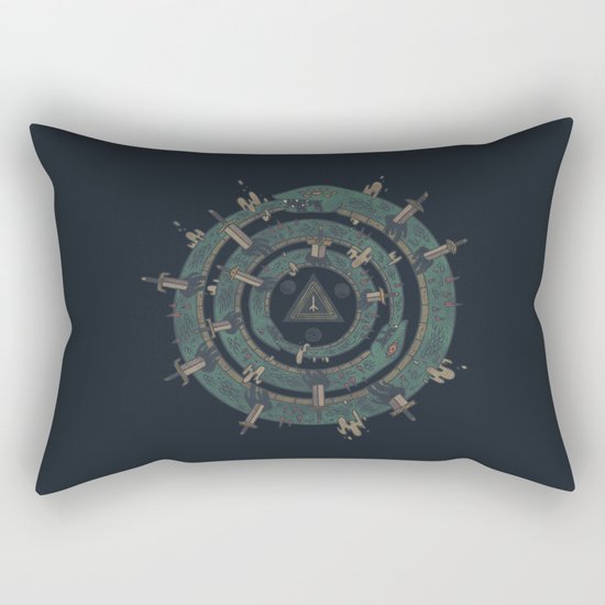 The Cycle Rectangular Pillow