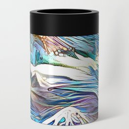 Floral Mountains Can Cooler