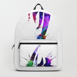 Jin Kazama Colorful ink Backpack
