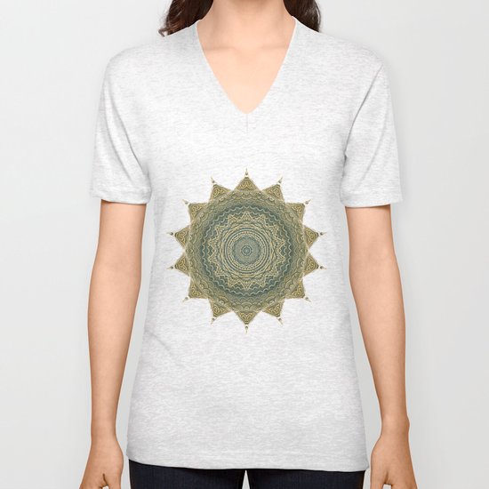 Sun Symbol Unisex V-Neck