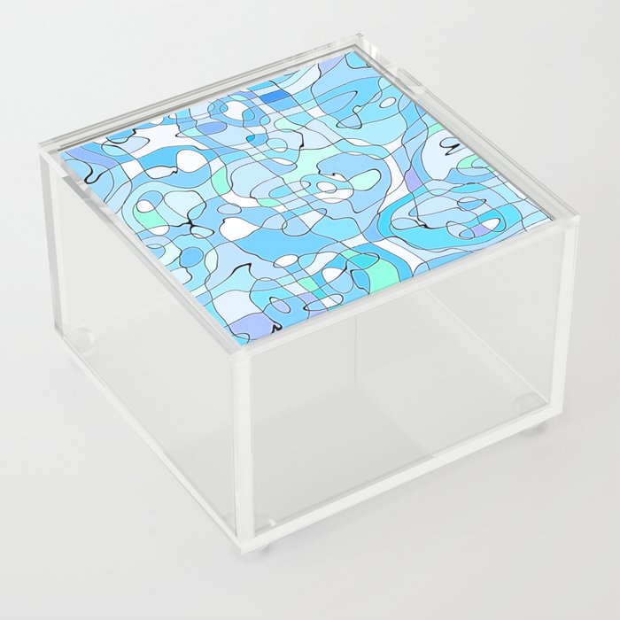 Abstract Pop 4 Acrylic Box