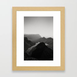 Blyde river canyon - South Africa Framed Art Print