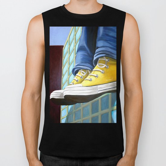 Just waiting for you Biker Tank